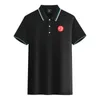 Rot-Weiss Essen uomo e donna Polo in cotone mercerizzato manica corta risvolto T-shirt sportiva traspirante LOGO può essere personalizzato