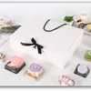 Gift Wrap 5st Custom Logo Box Bow Tie Scarf Bag Packing Cake Event Party Supplies Packaging Wedding Birthday Wig BoxGift