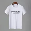 Beroemde Heren Hoge Kwaliteit T-shirt Letter Print Ronde Hals Korte Mouw Zwart Wit t-shirt Mode Mannen Vrouwen Tees polo shirts top tee