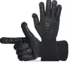 1 paire de gants de barbecue résistant aux hautes températures mitaines de four 500 800 degrés ignifuge Barbecue isolation thermique micro-ondes 220510