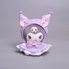 2022 animaux en peluche Six types, jouets en peluche de dessin animé, joli imperméable kuromi, porte-clés de 12cm, vente en gros