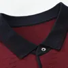 Fashion Stripe Men Short Sleeve Polo Shirts Casual Turn down Collar Button Design Tops Summer Harajuku Men s Streetwear 220606