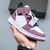 Nike air jordan 1 Kid Baksetball shoes Infants 1s Toddler Kid Shoes Game Royal Scotts Obsidian Chicago Bred Sneakers Melody Mid Multi-Color Tie-Dye Kids Shoes