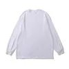 Veza x Tkpa Men's Autumn Winter Couple's White Long Sleeve T-shirt Robot Beauty Print Round Neck Sweater Men