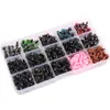 560PCS/Set Craft Tools Plastic Safety Eyes and Noses with Washers for Amigurumi Crafts Doll Crochet Toy Stuffed Animals