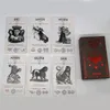 Gizli Tarot 78 Kartlar Set Güverte Kartı Kabusu İsa Mas Kehanet Öncesi Gelecek Oyuncak Masa Oyunu Anlat 220620