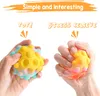 Anti Pressure Popper Sensory Toys 3D Squeeze Pop Ball Its Fidget Toy Bath Toys Stress Balls for Kids Adults Over 1 Years