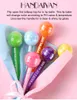 Handaiyan Szminka Lip Balm Wargi Oleju Podwójne Użycie Lollipop Kolor Zmień Pomadki Temperatura Makerz owocowy Moisturizer Coloris Makeup z USPS