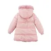 Nouveau-né bébé vêtements hiver doudoune pour 1-3Y filles à capuche enfants veste d'hiver coton rembourré Parka enfants tenue filles veste J220718