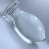 80 mm anus de bouchon anal en verre à 80 mm