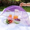 Dentelle Nourriture Couvre Maille Cuisine Cuisine Repas Couverture Parapluie Style Anti Moustique Fruits Légumes Couverture Pliable Table Accessoires BH4809 TYJ