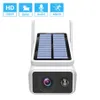 Wireless IP Camera with Solar Panel WiFi Outdoor Waterproof Camera Rechargeable Power 1080P Night Vision PIR Cloud Security Cam254H