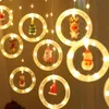 Strings Christmas LED String Lights Doll Chandelier Outdoor Impermeabile Ip44 Camera da letto Soggiorno El Decor Alimentazione USBLED