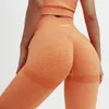 Europa e as nádegas de malha sem costura da Europa e dos Estados Unidos Hortigo de Yoga Sports Sports Fitness Pant Sexy Butgings femininas Leggings