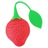 Silicone Fruit Cute Tea Bag Funny Loose Leaf Tea Infuser in Strawberry and Lemon Shape Filter Device Herbal Spice Diffuser7370098