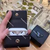 Fashion Desinger Airpods Case Style 4 Colors Airpods Package withs Inverted Triangle Pattern with Keychain