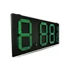 Outdoor IP53 large size green digital display 15 inch waterproof digital module front door iron box oil price screen