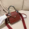 55% Off Factory Online Clearance handbag Direct summer portable small square red Single Shoulder