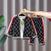 Tracksuits for Bebe Boys 유아 캐주얼 세트 아기 옷 봄 가을 태어난 패션 코튼 코트 + 탑 + 바지 3pcs 220507