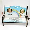 Sublimation MDF Memorial Bench for Desk Decoration Personalized Gloss White Blank Hardboard Love Bench NEW FY5421 ss0330