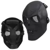 Party Masken Airsoft Maske Totenkopf Vollschutzmaske Militär - Schwarz 220823