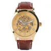 Wristwatches Men Luxury Officatic Off-watch Watch Leather Band الفولاذ المقاوم للصدأ الفولاذ المقاوم للصدأ روماني