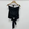 Damen Tanks 22SS neueste beliebte Damen sexy Designermode Weste bequem atmungsaktiv Recyceltes Nylon trägerloser Rückengurt schlanke ärmellose Sommeroberteile 6Y2J