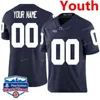 Thr Custom Penn State Nittany Lions College Football Jersey 9 Ta'Quan Roberson 9 Trace McSorley 99 Yetur Gross-Matos Youth Kids Stitch