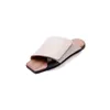 Sandals Women 2022 Sheepskin Outside Slippers Flat Shoes Woman Flats Mules Sandale Femme Slip On Slides Muller ShoesSandals