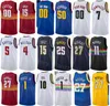 Draft Pick Screen Print Christian Braun Basketball Jersey Jamal Murray 27 Nikola 15 Michael Porter Jr 1 Will Barton 5 Monte Morris 11 Aaron Gordon 50 Custom Name