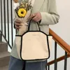 Borse da sera Borsa a mano di grande capacità per le donne 2022 Tela Donna Tote Shopper Donna Panno di cotone Top Designer Donna Spalla CrossbodyEveni