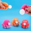 16 Style Squeeze Toys Squishy Duck Antistress Ball Squeeze Party Toy Favors Stress Relief Dinosaur Baby Blowing Bubbles Kids Toys2275729