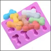 Sile Ice Flom Funny Candy Biscuit Tray Bachelor Party Jelly Chocolate Cake Домохозяйство 8 отверстия