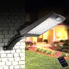 48 LED Solar Light Dual White Outdoor Waterproof LED Lamp Security Lighting Wall Sconces with Mounting Pole for Barn Porch Garage