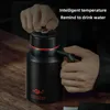 Termos 400650 ml med teinfusartemperatur kaffefilter rostfritt stål vakuumisolerat kaffemugg av hemvattenflaska 220714