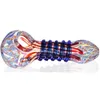 3.7inches Colorful Gourd Shape Glass Pipe Handmade Tobacco Smoking Pipes For Dry Herb Mini Bubbler Dab Oils Rig Water Pipes Bongs