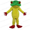 Halloween Frog Mascot Costume Cartoon Theme Character Carnival Festival Fancy Dress Christmas Adults Size Birthday Party Outdoor Outfit Suit