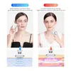 EMS Face Neck Lifting Anti Wrinkle Massage Machine U Shape Head Vibration Heating Massaging Beauty Device Home Use Maquina De Masaje De Cuello EMS