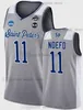 NCAA 25 Doug Edert Jerseys College Basketball Saint Peter's Peacocks 5 Daryl Banks III 11 KC Ndefo 15 Matthew Lee 10 Fousseyni Drame 14 Hassan Drame Navy Grey University