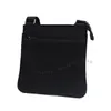 Nylon luxury shoulder bag MEN cross body designer chain fashion Black classic retro dinner bag