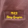 Tony Gwynn Jersey Vintage 1978 Пуловер 1982 года Темно-синие белые пуговицы в тонкую полоску Зал славы 2007 года Нашивка Сетка BP