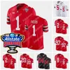 Uf CeoThr Ohio State Buckeyes 2021 Sugar Bowl Jersey Joey Bosa Justin Fields Trey Sermon Hoak Jagger LaRoe Danny Vanatsky Jack Miller III