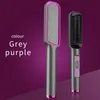 2 In 1 Negative anion intelligent 60W hair straighter comb Constant Temperature Wet And Dry Straightening Curly Hair Brush