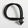 Man Woman Bracelet Fashion Leather Magnetic Buckle Bracelets Chain Jewelry Unisex Wristband High Quality