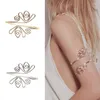 Bağlantı Zinciri Mısır Boho Gold Geo Hoop Açık Üst Kol Kumbası Armlet Kol Bant Bileklik Bileklikler Pulseira Maskulina Anime Takı Kadınlar için