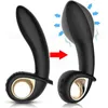 Nxy Anal Toys Télécommande sans fil Vibrant Butt Plug Mâle Prostate Massage Vibrateur Gonflable Expansion Sexe pour Hommes Femmes 220506