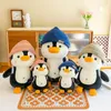 Nouveau sac à dos pingouin peluche toy poupée mignonne petite poupée pingouin cadeau fille