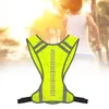 Motorcycle Apparel Outdoor Night Riding Running Reflective Vest Safety Security Sports Bicycle Cycling Jogging Guiding Light