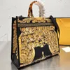 Fashion Women Women Company Bag Bag Totes Top Quality Ladies Crossbody Bags Handbag Canvas ALPHABET PRIN