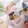 Aufbewahrungstaschen, tragbar, Netzstoff, Damen-Shopper, Kosmetik, Toilettenartikel, Organizer, umweltfreundlich, Strandhandtaschen, Sport, Reisezubehör, Aufbewahrung, Aufbewahrung